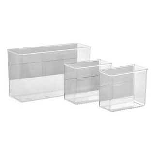 Lot de 3 Organiseurs Aimantés Lino Transparents - 5five