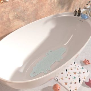 Fond de Bain Crocodile Gamio 91x32,5 cm Gris - Atmosphera Créateur d'intérieur