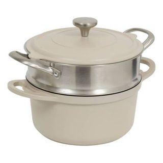 Cocotte Aluro aluminium beige D24cm - 5five