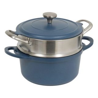 Cocotte Aluro aluminium bleu D24cm - 5five
