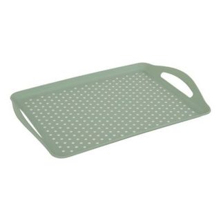 Plateau Poly 45,5x31,5cm vert antidérapant - 5five