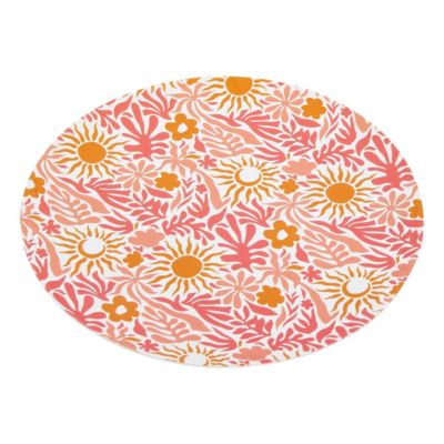 Lot de 6 Assiettes Réutilisables "Soléa" 25cm Multicolore