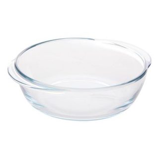 Plat à four verre Essentiels rond D.20cm transparent - 5five