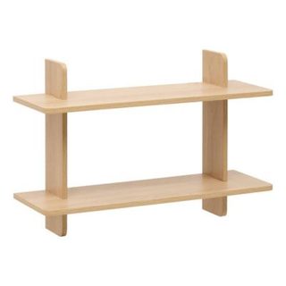 Étagère murale 2 niveaux Fixy 19x60cm beige - 5five