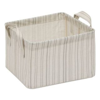 Panier de rangement Silnea rectangulaire 24x25,5cm beige - 5five