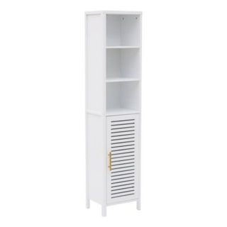Colonne de salle de bain Orea rectangulaire H.160cm 1 porte blanc - 5five