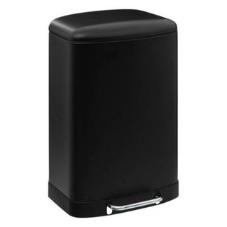 Poubelle à pédale "Ariane" métal 50L noir - 5five