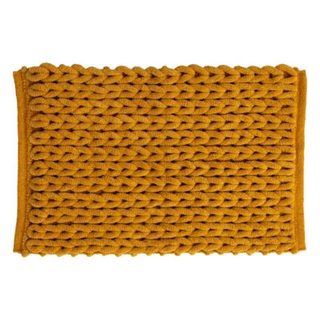 Tapis de bain 50x75cm "Colorama" jaune moutarde - 5five