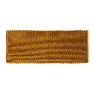 Tapis de bain 50x120cm "Colorama" jaune moutarde - 5five