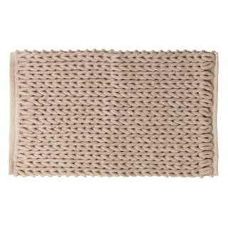 Tapis de bain 50x75cm "Colorama" beige naturel - 5five