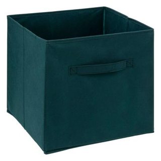 Panier tissu 31x31cm "Mix N' Modul" bleu pétrole - 5five