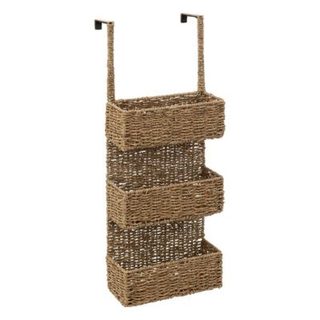 Étagère porte "Vannerie"  3 paniers en roseau naturel - 5five