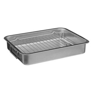 Plat à rôtisserie 30x40cm en inox - 5five