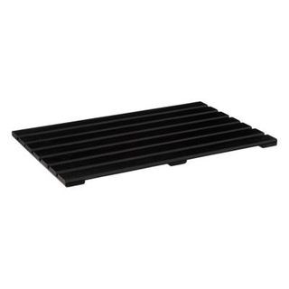 Caillebotis de salle de bains L.53 x l.35.5 cm 5Five gamme Natureo coloris noir