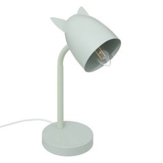 Lampe à poser à oreilles H.31cm métal vert - Atmosphera Créateur d'intérieur