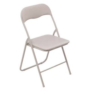 Chaise pliante beige en PVC - 5five