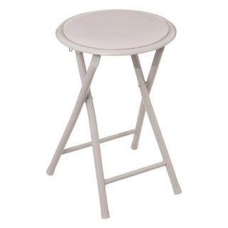 Tabouret Pliant "Basic" 45cm Beige