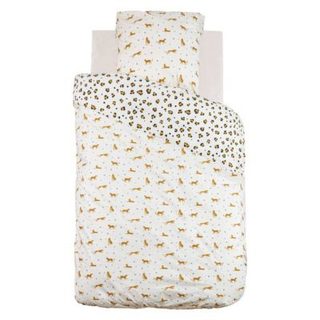 Parure de lit Telma motif léopard 140x200cm - Atmosphera