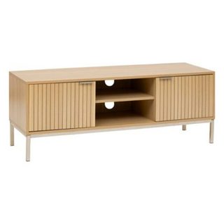 Meuble TV "Tasso" L120cm effet bois naturel - 5five