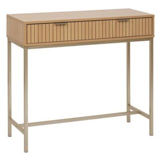 Console "Tasso" L80,5cm effet bois naturel - 5five