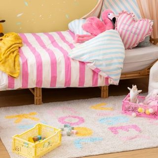 Tapis "Assya" coton tufté 100x150cm - Atmosphera Créateur d'intérieur