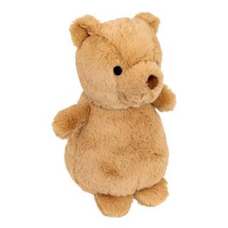 Veilleuse à pile multifonctions H.27cm peluche marron - Atmosphera
