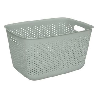 Panier "Tila" 17L sauge en plastique - 5five