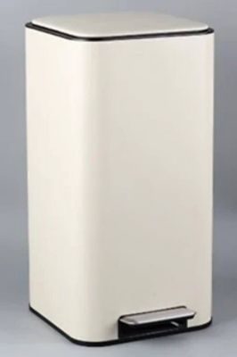Poubelle "Delta" en métal beige 30L - 5five