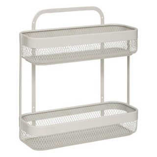 Étagère "Mayaj" 2 niveaux en métal beige - 5five
