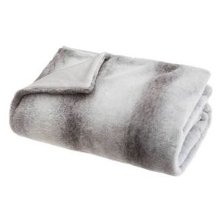 Plaid effet fourrure bicolore 130x160cm - feeric lights & christmas