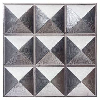 Sticker carrelage 9CX6 argent - Atmosphera Créateur d'intérieur