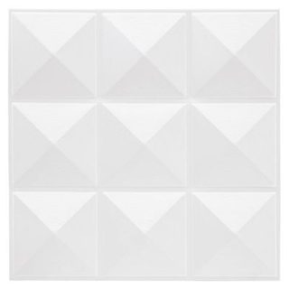 Sticker carrelage 9CX6 blanc - Atmosphera Créateur d'intérieur