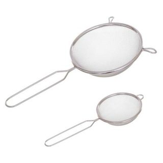 Lot de 2 passoires tamis en inox - 5five