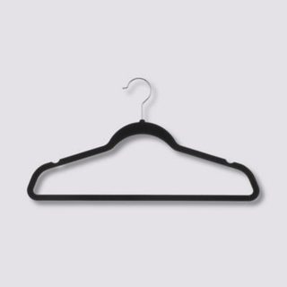 Cintre pour vêtement en feutrine L. 45,2 cm noir ,5Five vendu par 8 pièces