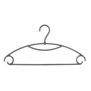 10 cintres rotatifs plastique gris - 5five