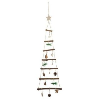 Décoration Sapin Bois Suspension  - Atmosphera