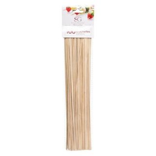 Lot de 100 piques à brochette en bambou - 5five