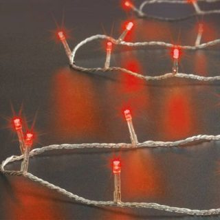 Guirlande lumineuse extérieur 500 LED rouge 50m - Feeric Lights & Christmas