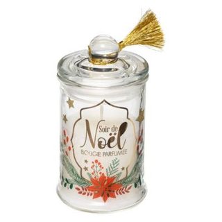 Bougie parfumée soir de noël 85g parfum la fête des délices - feeric lights & christmas