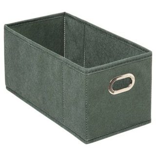 Panier tissu 15x31cm "Mix N' Modul" vert kaki - 5five