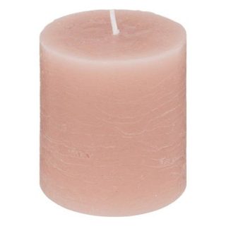 Bougie rustique rose clair 220g - Atmosphera Créateur d'intérieur