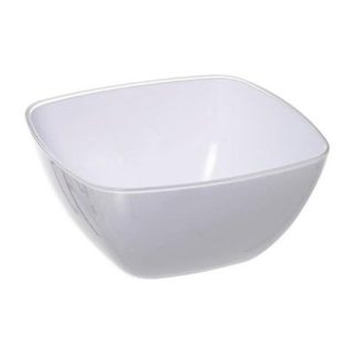 Saladier Carré Réutilisable "Square" 19cm Blanc
