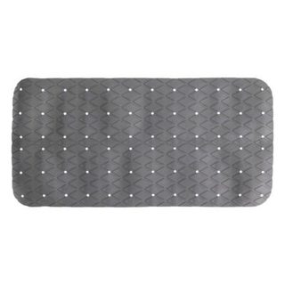 Tapis anti-dérapant 69x39cm Gris Colorama - 5Five
