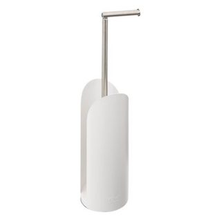 Dérouleur de papier toilette avec tige, blanc coton, 5Five