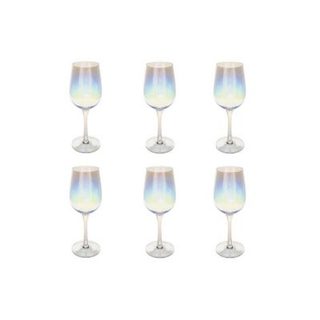 Lot de 6 Verres à Vin "Fantasy" 38cl Transparent