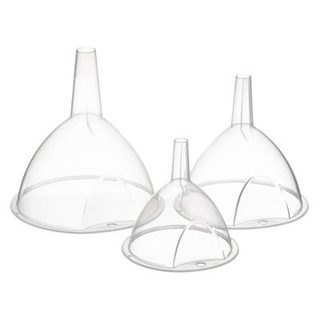 Lot de 3 entonnoirs en plastique - 5five