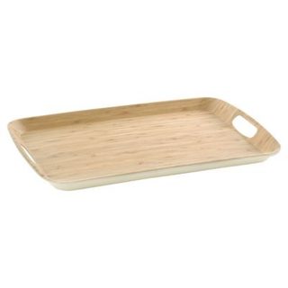 Plateau 46x31cm effet bambou - 5five