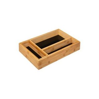 Organiseur "Blackbamboo" 39cm Naturel