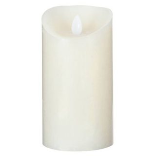 Bougie LED ronde H.20cm blanc chaud - Atmosphera Créateur d'intérieur