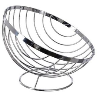 Corbeille en acier chromé "Oblik" 26,5cm - 5five